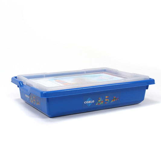 Coblo Classic XL 100-teilig - Magnetisches Spielzeug - Montessori-inspiriertes Baukastensystem - Ideal für Klassenraum und Zuhause - Für Kinder von 3 bis 12 Jahren
