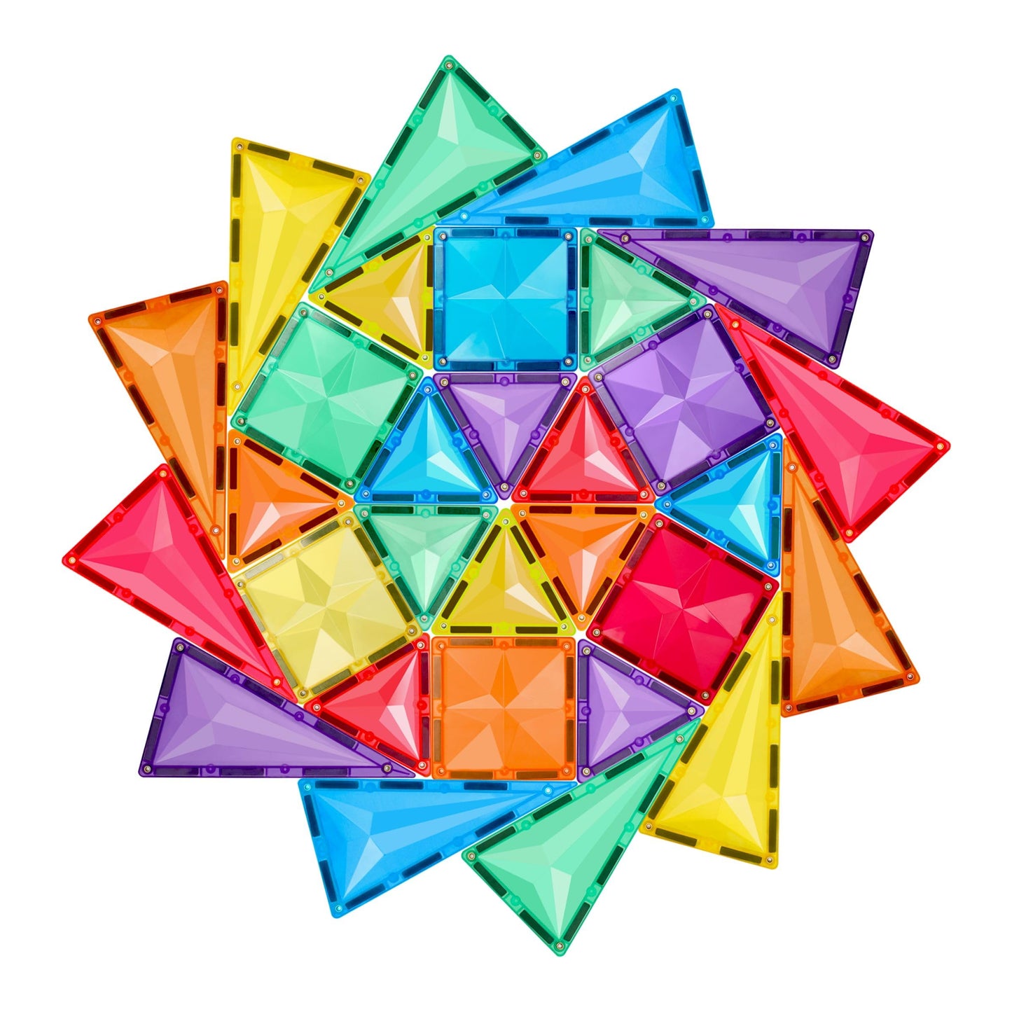 Coblo Classic XL 100-teilig - Magnetisches Spielzeug - Montessori-inspiriertes Baukastensystem - Ideal für Klassenraum und Zuhause - Für Kinder von 3 bis 12 Jahren